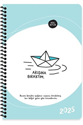 STOREMAX modashine Şeyler 2025-13 * 19,5 Haftalık Ajanda - Akışına Bıraktım modascope 1014773