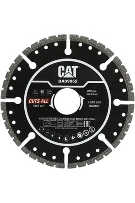 STOREMAX DA09052 115mm Profesyonel Çelik,,, PVC,, Çok Amaçlı Kesme Diski (Soketli, Aralıklı Kenar) 1014773