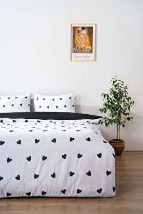 STOREMAX Mini Kalpler Çift Kişilik Nevresim Takımı 1014773