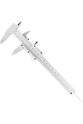 STOREMAX Home Analog Kumpas – 150 mm Karbon Çelik Gövde, 0.02 mm Hassasiyetli Ölçüm Aleti, İç-Dış-Derinlik-St