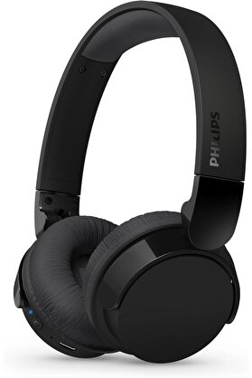 STOREMAX shpsell TAH3209BK hafif kulak üstü kablosuz kulaklık, pasif gürültü yalıtımlı, 25 saat çalma süresi,