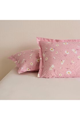 STOREMAX Home Daisy 2'li Yastık Kılıfı Pembe 50x70