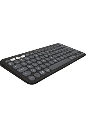 STOREMAX Pebble Keys 2 K380s Kablosuz Klavye, Çoklu Cihaz Özellikli, Kişiselleştirilebilir Yollar,, Taşınabil