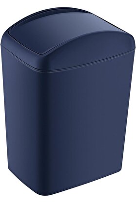 STOREMAX Soft Çöp Kutusu Döner Kapak 5 LT LACİVERT 1014773