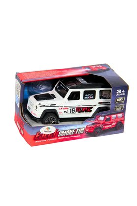 Aspata Store CEYLAN ADAM Işıklı Sesli Duman Çıkaran Sürtmeli Spor Jeep BCP-1A