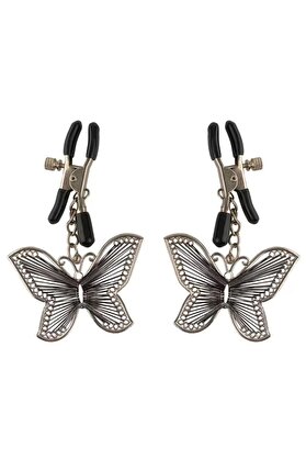 Pi̇pedream Feti̇sh Fantasy Butterfly Ni̇pple Clamps Göğüs Kli̇psi̇