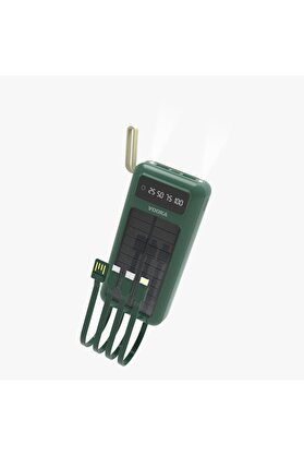 STOREMAX Ape Solar 10.000 Mah Güneş Enerjili Led Işıklı Powerbank Şarj Aleti 2X Usb Çıkışlı Mikro Tycp 10147