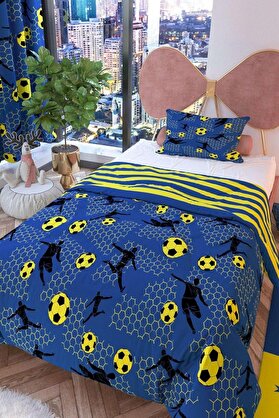 STOREMAX Taraftarlar Çift Taraflı Çocuk Nevresim Takımı Pamuklu S-l 1014773