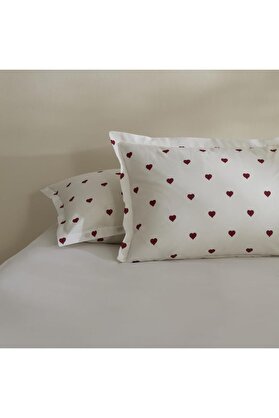 STOREMAX Amour 2'li Yastık Kılıfı Kırmızı 1014773