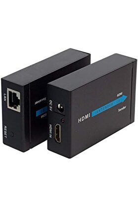 STOREMAX elizzashop Görüntü Aktarma, HDMI TO CAT5/CAT6, 60 Metre, Adaptörlü, Extender, elizzashop 1174223