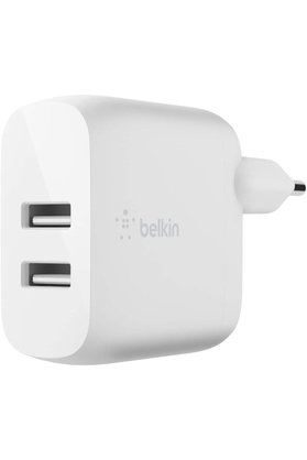 STOREMAX Boost Charge USB-A Şarj Cihazı, İki Bağlantılı, 24 W 15/15, 15 Pro, 15 Pro Max ve Eski Modeller, S20