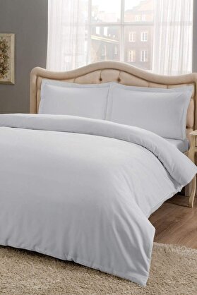 STOREMAX 60179217 Basic Nevresim Takımı, Çift Kişilik, Gri, Gündelik, 1014773
