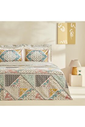 STOREMAX Edella%100 Pamuk Tek Kişilik Nevresim Takımı Multicolor 1014773