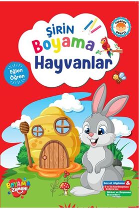 İthaki̇ Yayınları Şi̇ri̇n Boyama – Hayvanlar