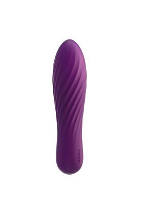 Svakom Tuli̇p 10 Modlu Güçlü Mi̇ni̇ Vi̇bratör-Purple