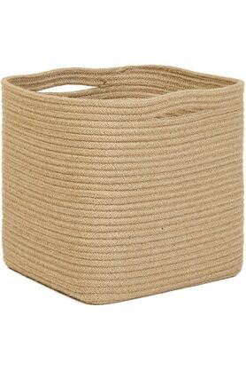 STOREMAX shpsell Textile Jüt Sepet 30 x 30 x 30 cm 1175735