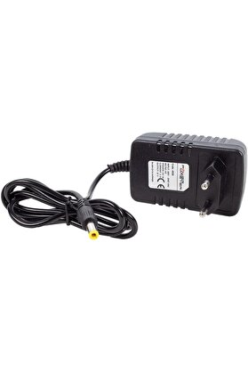 STOREMAX PM-4531 12 VOLT - 2 AMPER PLASTİK KASA PRİZ TİPİ ADAPTÖR 5.5 * 2.5 UÇ * MİNİ CİHAZ ADAPTÖRÜ 1175713