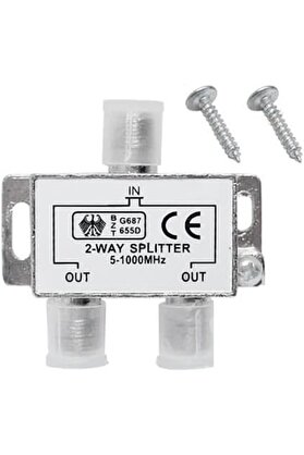 STOREMAX li Uydu Splitter Kablo TV Rg6 Çoklayıcı Dağıtıcı 1014773