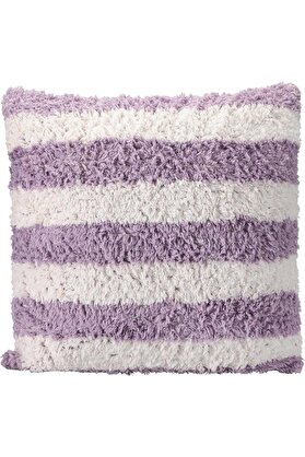STOREMAX Pop Stripe Dokuma Yastık Lila 45x45cm 1014773