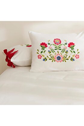 STOREMAX %100 Pamuk 2'li Yastık Kılıfı Pudra 1014773