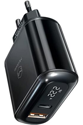 STOREMAX Ch-7170 Pd 3.0 20W 1Xusb 1Xtype-C Girişli Led Göstergeli Şarj -Siyah 1014773
