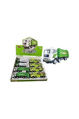 Toptan Bulurum YH71157A SÜRTMELİ METAL 150 ÇÖP KAMYONU