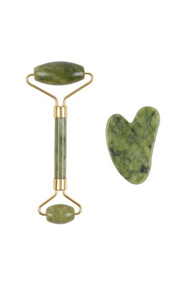 Ethab Ticaret Glbl-Tstil4136 Jade Roller Gua Sha Taşı Seti