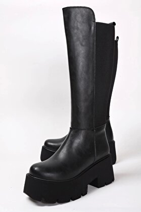 Li̇za Shoes Starless Kadın Arkası Lasti̇kli̇ Çi̇zme A003-K603
