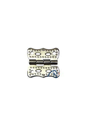 Toptan Bulurum Papatya Menteşe Küçük 20x20 mm, Nikel, 1 Adet