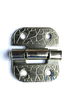 Toptan Bulurum Stoplu Menteşe 30x33mm, Nikel, 1 Adet