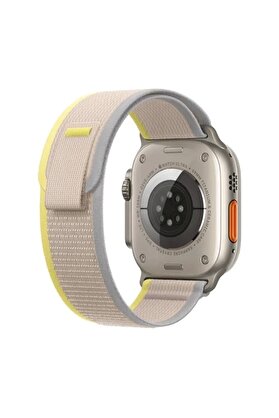 Buti̇k Ally Apple Watch 7-8 45Mm 6-5-4 44Mm Watch Ultra 49Mm Fi̇eld Loop Kayış Kordon 3-2-1 42Mm-(5775)