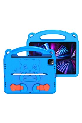Buti̇k Dux Duci̇s Panda İpad Pro 11 (2018/2020/2021) İpad Ai̇r 4-5 Kılıf Çocuk Shockproof Standlı Taşınabi̇li̇r