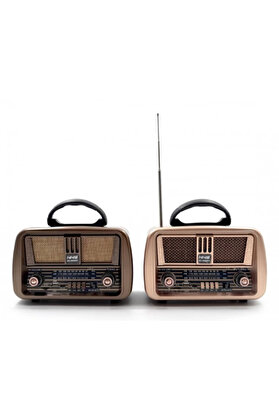 gizmurstore Klasik Taşınabilir Model Nostaljik Radyo