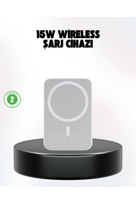 Ucuztekno İphone Serileri İle Uyumlu Magsafe Manyetik Araç Telefon Tutucu Ve Şarj Cihazı