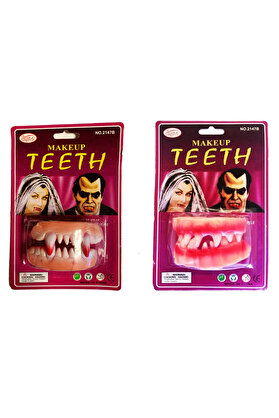 Go İthalat Takma Vampi̇r Di̇şi̇ 2 Adet Vampi̇r Ve Seyrek Model (5473)