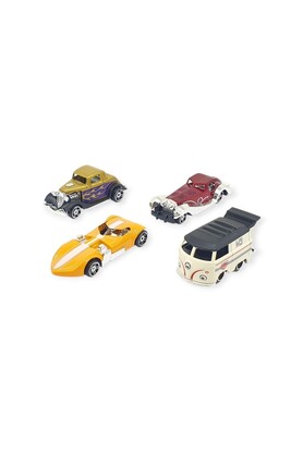 Lisinya Alloy Racer 4 Lü Araç Seti - 780-413 (Lisinya)