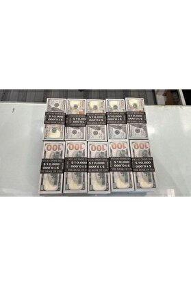 İRHANLAR Toptan Koli Bazlı Geçersiz Şaka Düğün Parası TL Dolar Euro Sahte Para 10.000 Adet Oyun Parası
