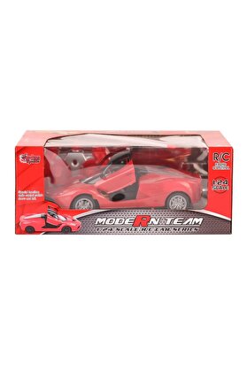 Toptan Bulurum RG1382911 Kumandalı Kapıları Açılabilir Işıklı Spor araba 124 Vardem Oyuncak