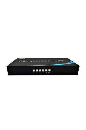 evimdeyokyok KVM Quad Multi-viewer 4x1<br /> 4 in 1 out HDMI KVM seamless switch, sharing 1 display<br /