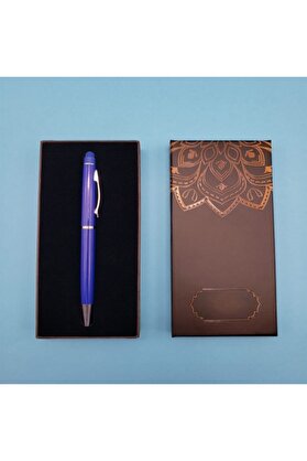 TeknoKesgin Touchpen Mavi Kalem Kutulu