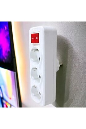İRHANLAR Kablosuz Priz Dinleme1 Cihazı 3 Lü Piriz Ev İşyeri Uzaktan Dinlemeli Bebek Hasta Bakıcı