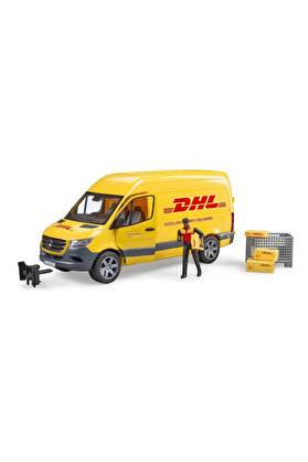 SepetBudur Bruder Mb Sprinter Dhl Kamyonu + Sürücüsü BR02671