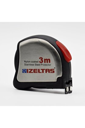 İzeltaş Krom Şerit Metre 3 mt