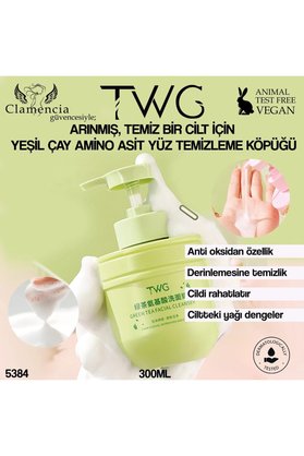 Twg Yüz Temizleme Köpüğü 300G Yeşil Çay