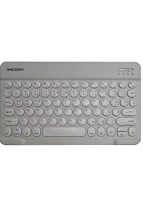evimdeyokyok ZR455 Beyaz Bluethooth Klavye