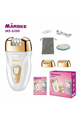 Go İthalat Marske Si̇lk Epi̇l Ms-6300 3İn1 Epi̇lasyon Aleti̇ (4457)