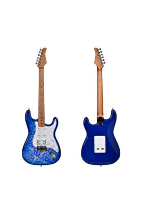 Kaysen KST-218 BL Elektro Gitar | ST Kasa HSS Manyetik
