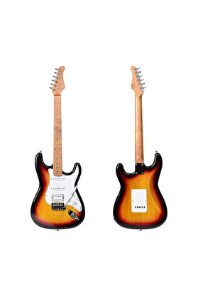 Kaysen KST-210-H SB Elektro Gitar | ST Kasa HSS Manyetik