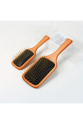 gizmurstore Çelik İğne Uçlu Bambu Tarak 25.5cm 12'li Paket