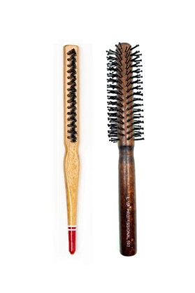 gizmurstore Liva 503& 690 Profesyonel Yanmaz Set Topuz Saç Fırçası-2'li